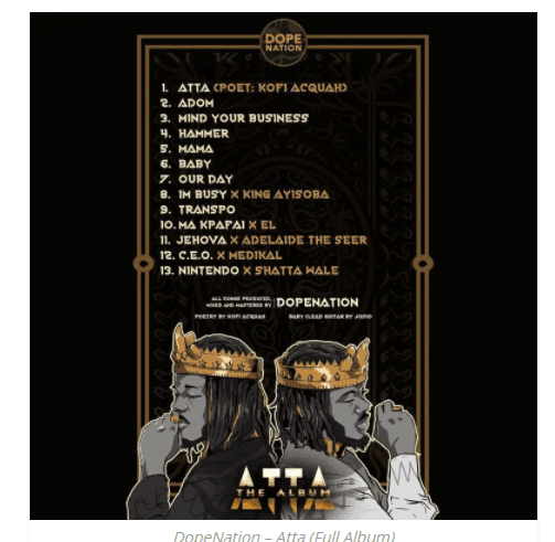 DopeNation - Atta (Full Album) Mp3 Download