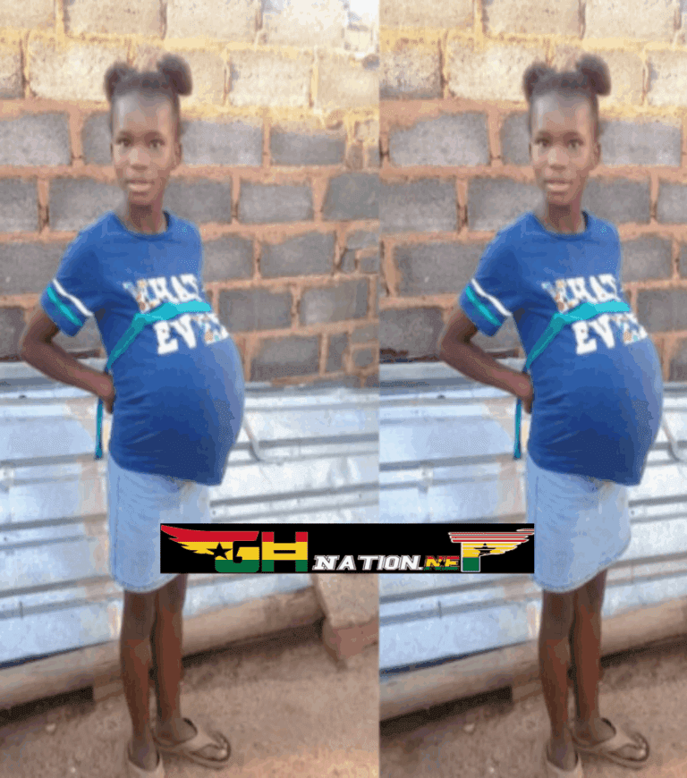 Is the world about to end? A photo of a 10-year-old girl who is heavily pregnant is causing a stir on the internet.