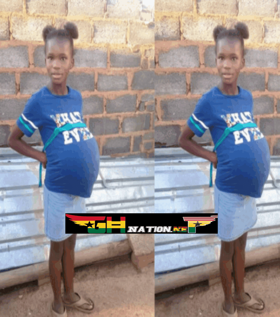 Is the world about to end? A photo of a 10-year-old girl who is heavily pregnant is causing a stir on the internet.