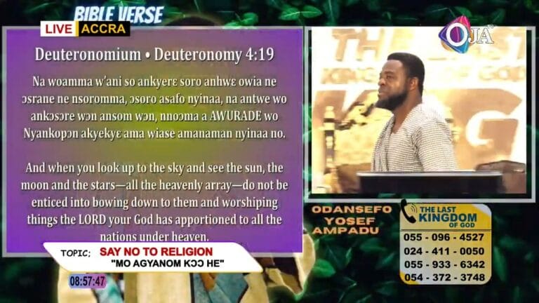 Say No To Religion And Accept The Kingdom Of God.