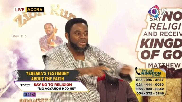 Say No To Religion And Accept The Kingdom Of God.[EPS.2]