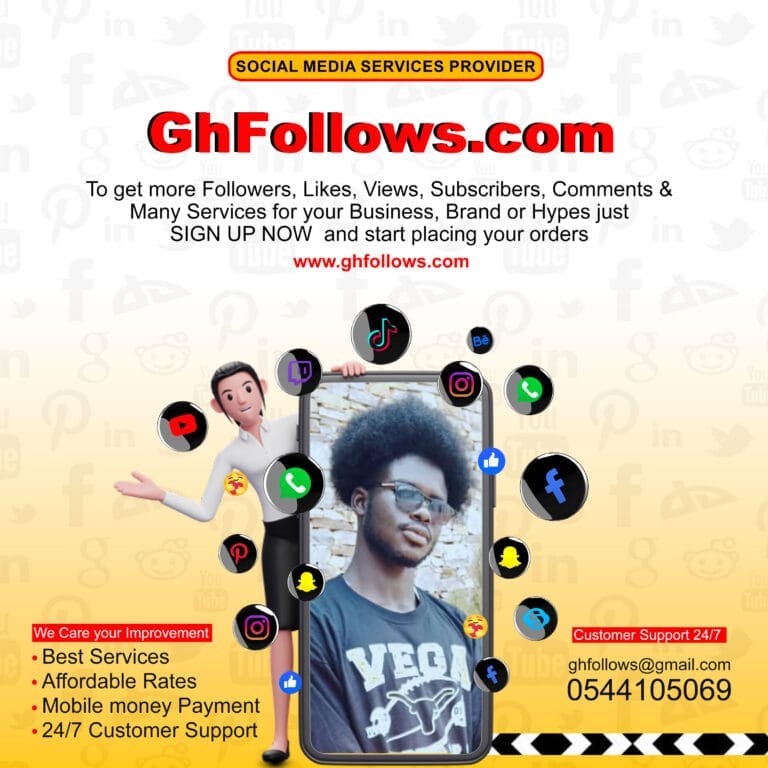Grow your social media handles with GhFollows.com in just a few days.