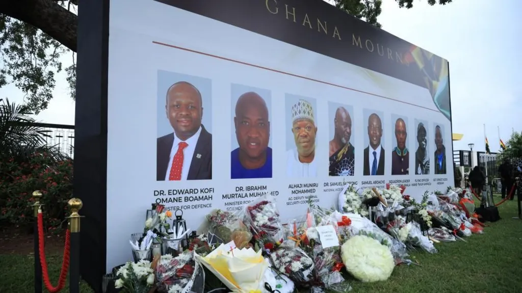 Ghana promises a full investigation into the helicopter crash that killed two ministers.