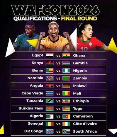2026 Women's Africa Cup of Nations matches table