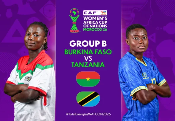 MATCH STATS: Burkina Faso faces Tanzania in TotalEnergies CAF WAFCON Group B