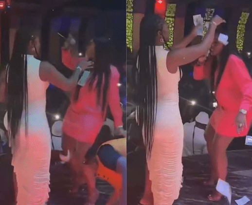 Salma Mumin Salma Mumin showers money on Tiwa Savage as she changes song lyrics in an Istanbul club.showers money on Tiwa Savage as she changes song lyrics in an Istanbul club.