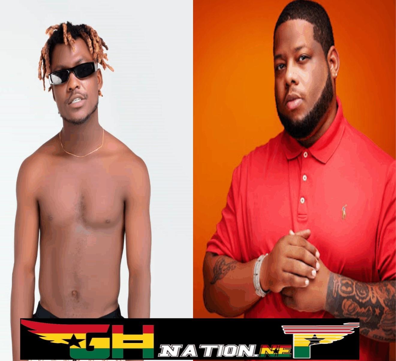 D-Black body guard's sack. Quamina MP's look A like - Bigzee Pressure, as seen on stage