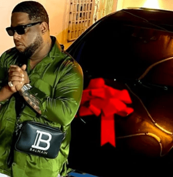 D-Black surprises baby mama with a Range Rover on his 35th birthday (Watch Video)