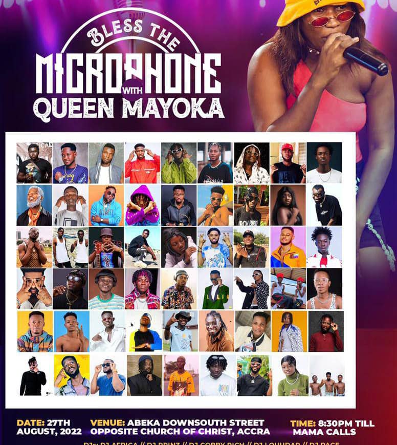BLESS THE MICROPHONE With Queen Mayoka's Concert, the TikTok Girls hitmaker (Queen Mayoka)