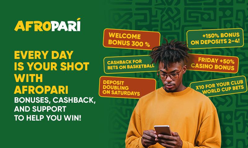 Win Every Day with AfroPari Bonuses!