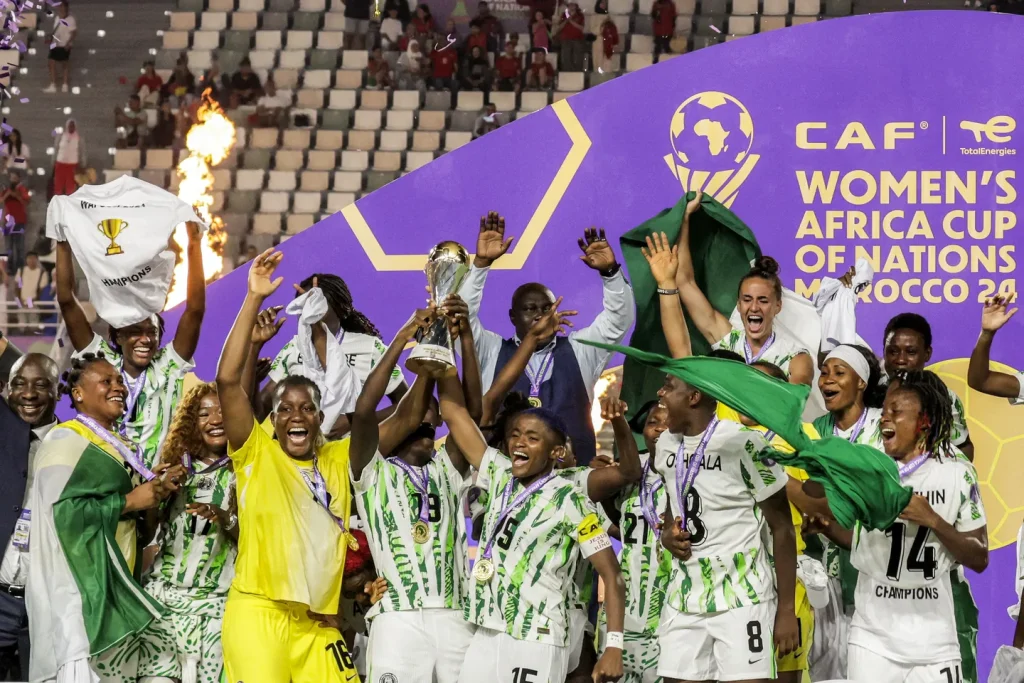 Nigeria vs Morocco's AFCON final: Nigeria overcomes Morocco to be crowned African champions at the 10th WAFCON.