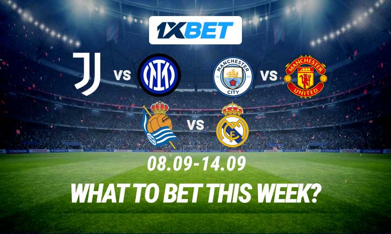 Derbies in Italy and England and a battle between two Reals in Spain: don’t miss the top matches of the week!