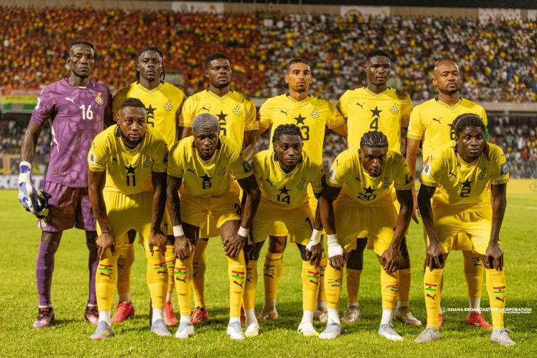 CAF Awards 2025: Ghana is nominated for the Men's National Team of the Year Award.