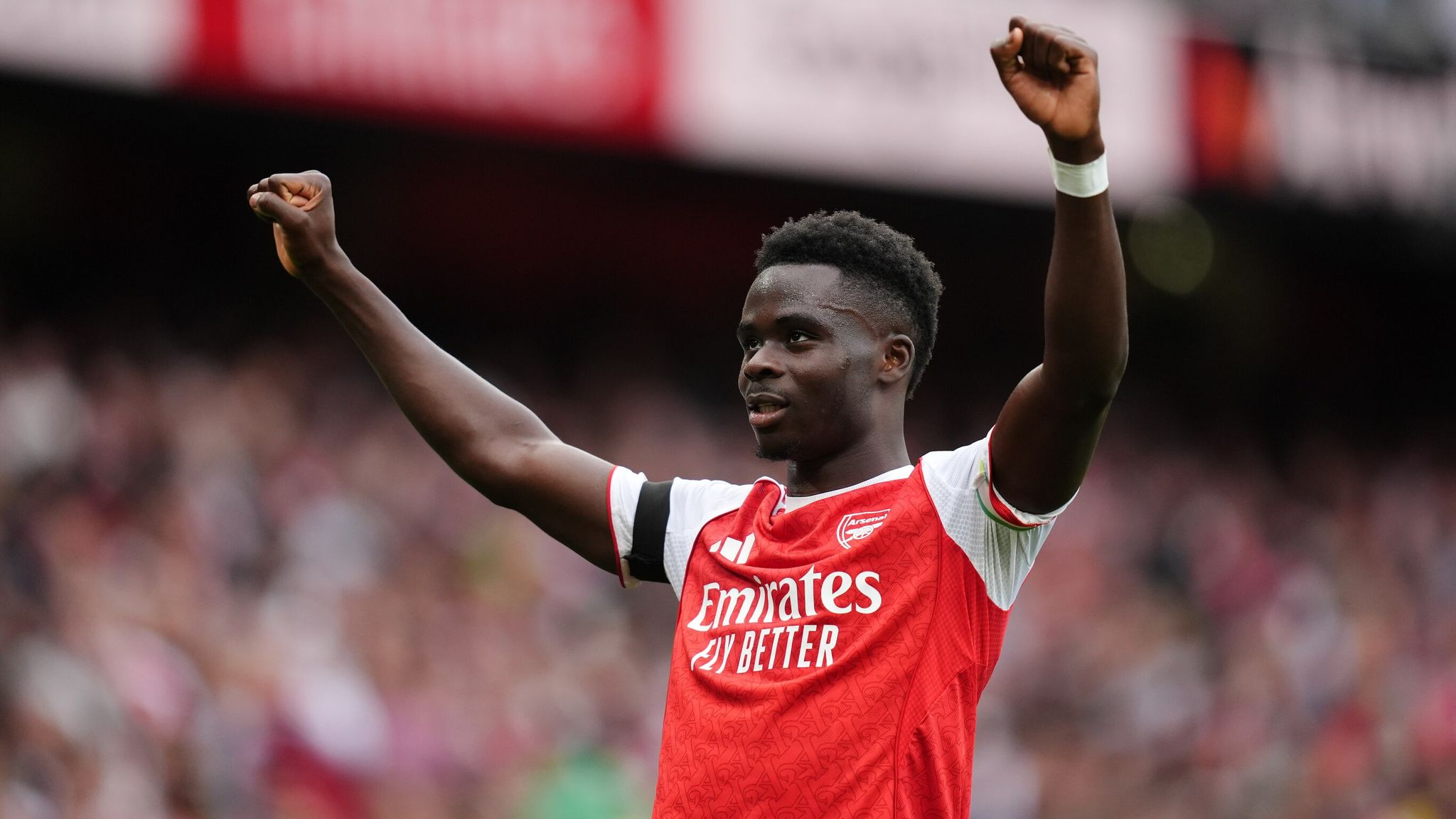 Bukayo Saka exclusive: Arsenal and England forward ready to take the next step for club and country