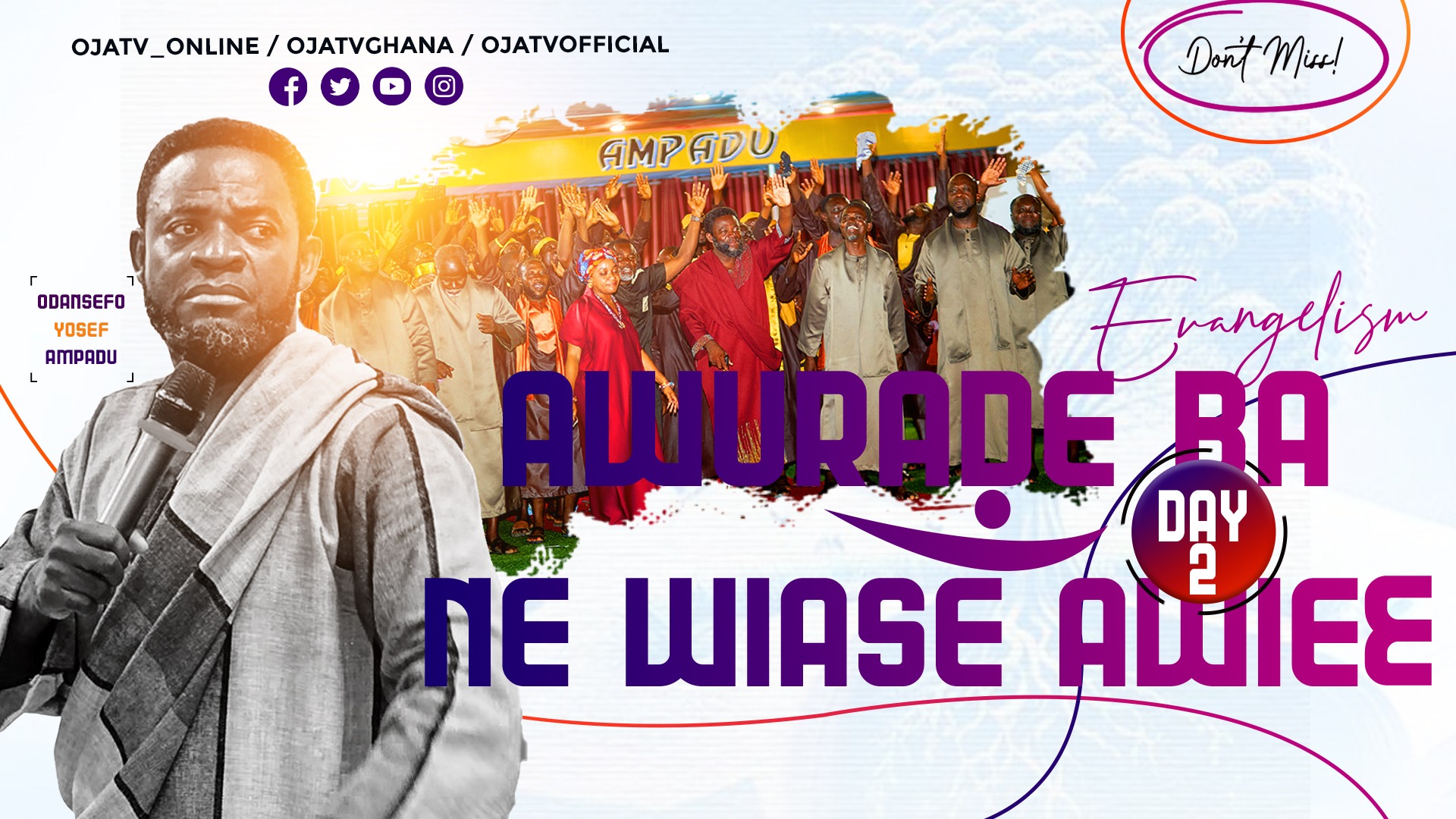 DEDICATION OF ZION CITY TO GOD ALMIGHTY (DAY 2) EVANGELISM DAY 2.