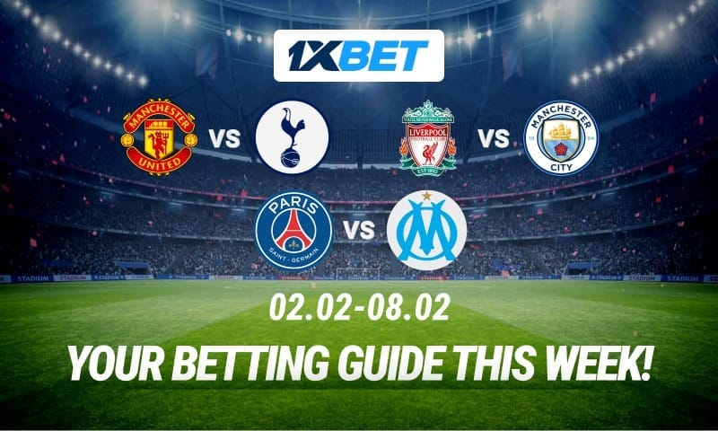 Giants clash in EPL and Le Classique in Paris: enjoy a fiery football weekend with 1xBet!