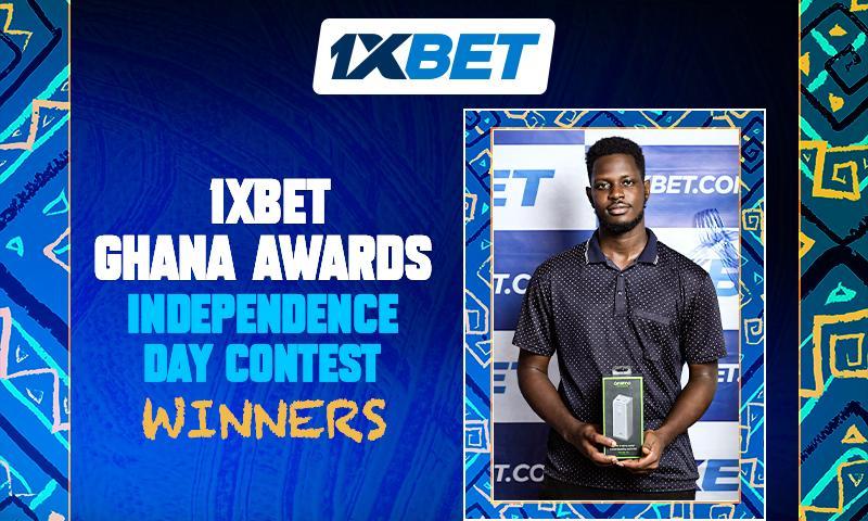 1xBet Ghana wraps up Independence Day. Facebook contest with winners announced