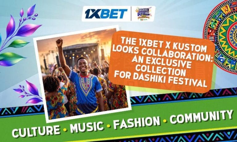 The 1xBet x Kustom Looks Collaboration: An Exclusive Collection for Dashiki Festival